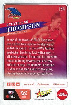 2020 Select Footy Stars #184 Stevie-Lee Thompson Back